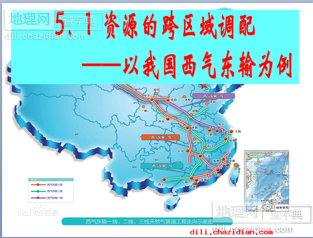 資源的跨區(qū)域調配-以我國西氣東輸為例地理課件