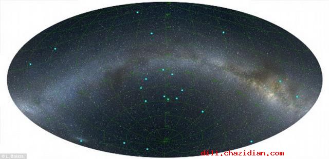 科學(xué)家發(fā)現(xiàn)宇宙最大環(huán)狀結(jié)構(gòu) 直徑達(dá)50億光年