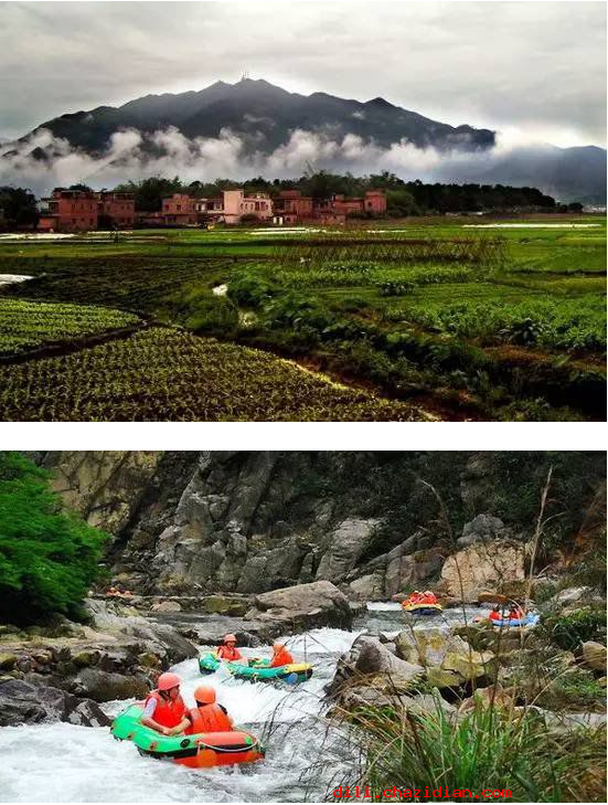 清遠筆架山漂流