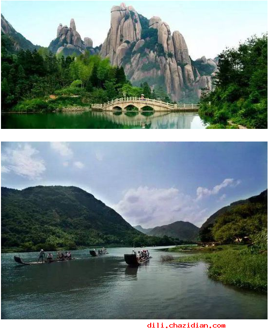 福建太姥山竹筏漂流