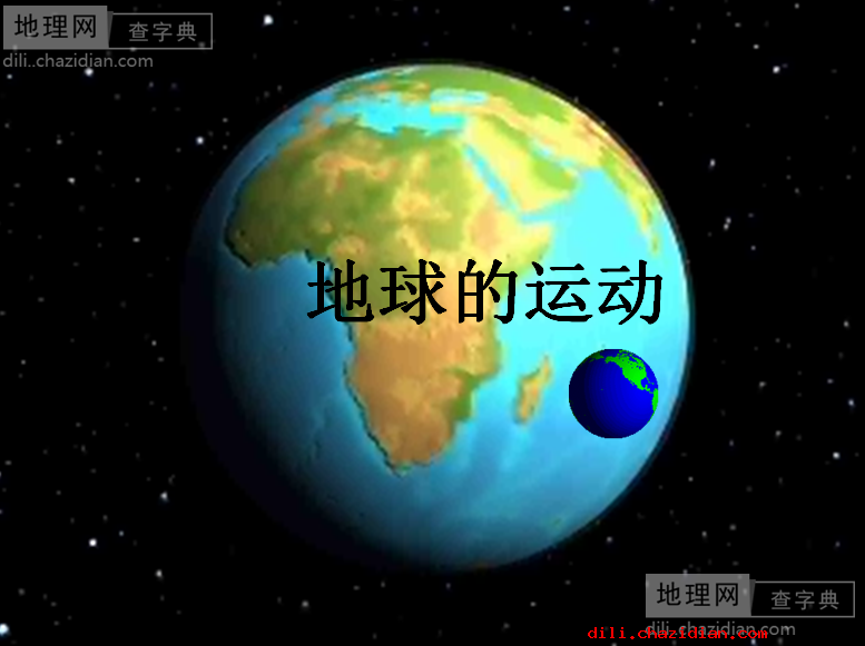 地球運(yùn)動(dòng)的教學(xué)課件