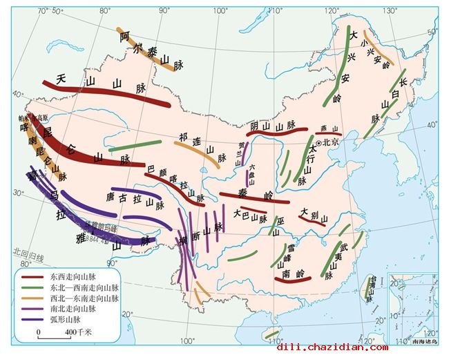 2016高考地理知識點：地形區(qū)界線總結(jié)