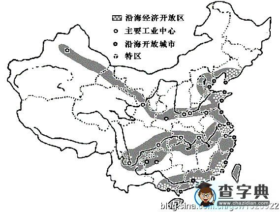 中國地理核心填圖：工業(yè)1