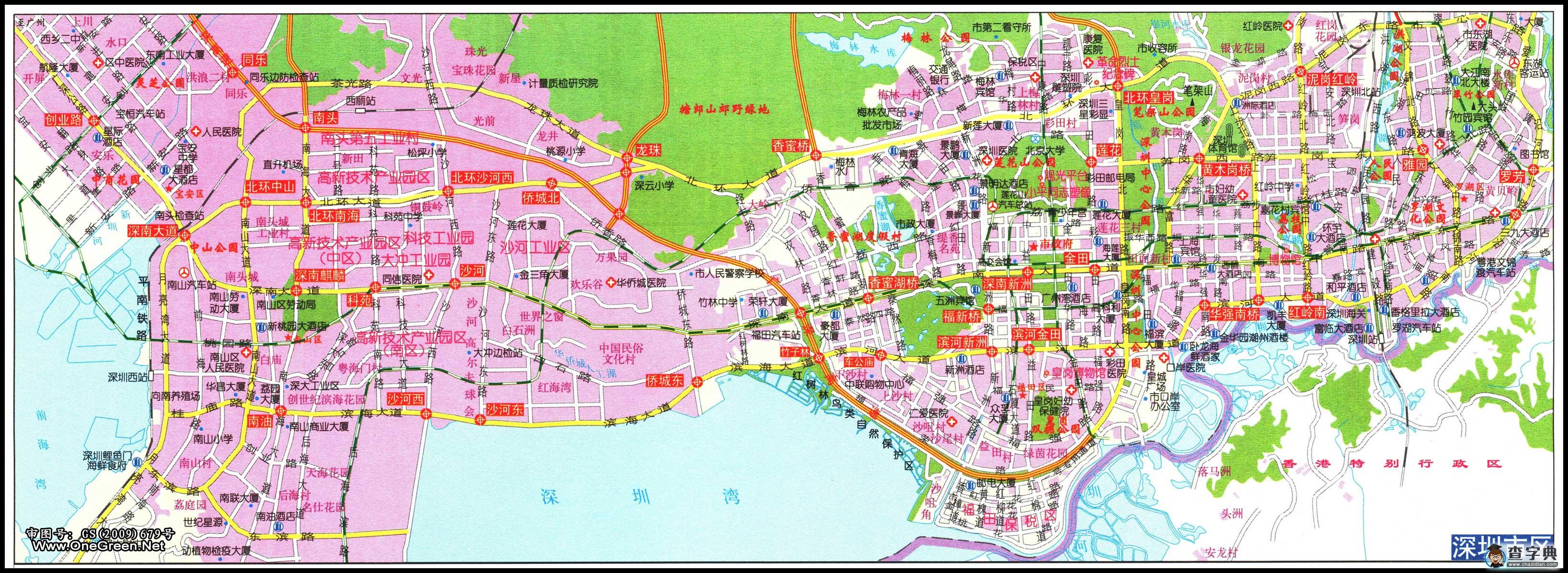 深圳市地圖詳細(xì)版 深圳市地圖6